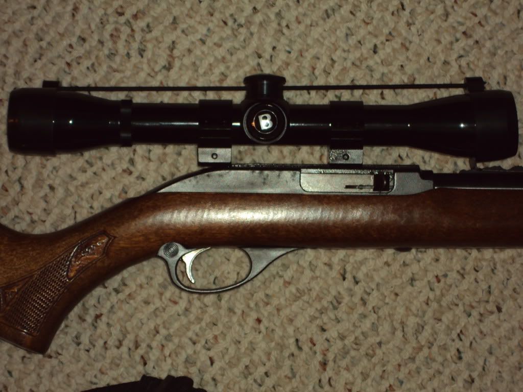 Scope Sliding off of Glenfield Model 60